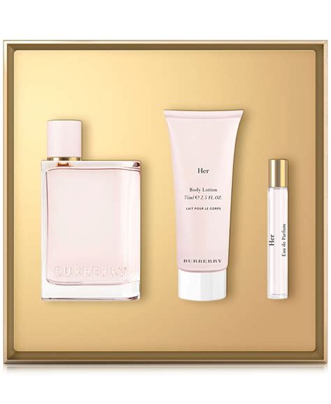 burberry her perfume set macys|Burberry Her gift set nordstrom.